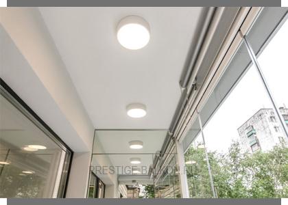 Потолочное освещение балкона в Москве