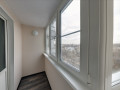 Теплое остекление пластиковыми окнами REHAU с отделкой стен и потолка панелями ПВХ