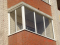 Холодное остекление балкона профилем Provedal и шумопонижающими отливами