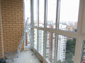 Французское панорамное остекление балкона пластиковыми окнами Москве